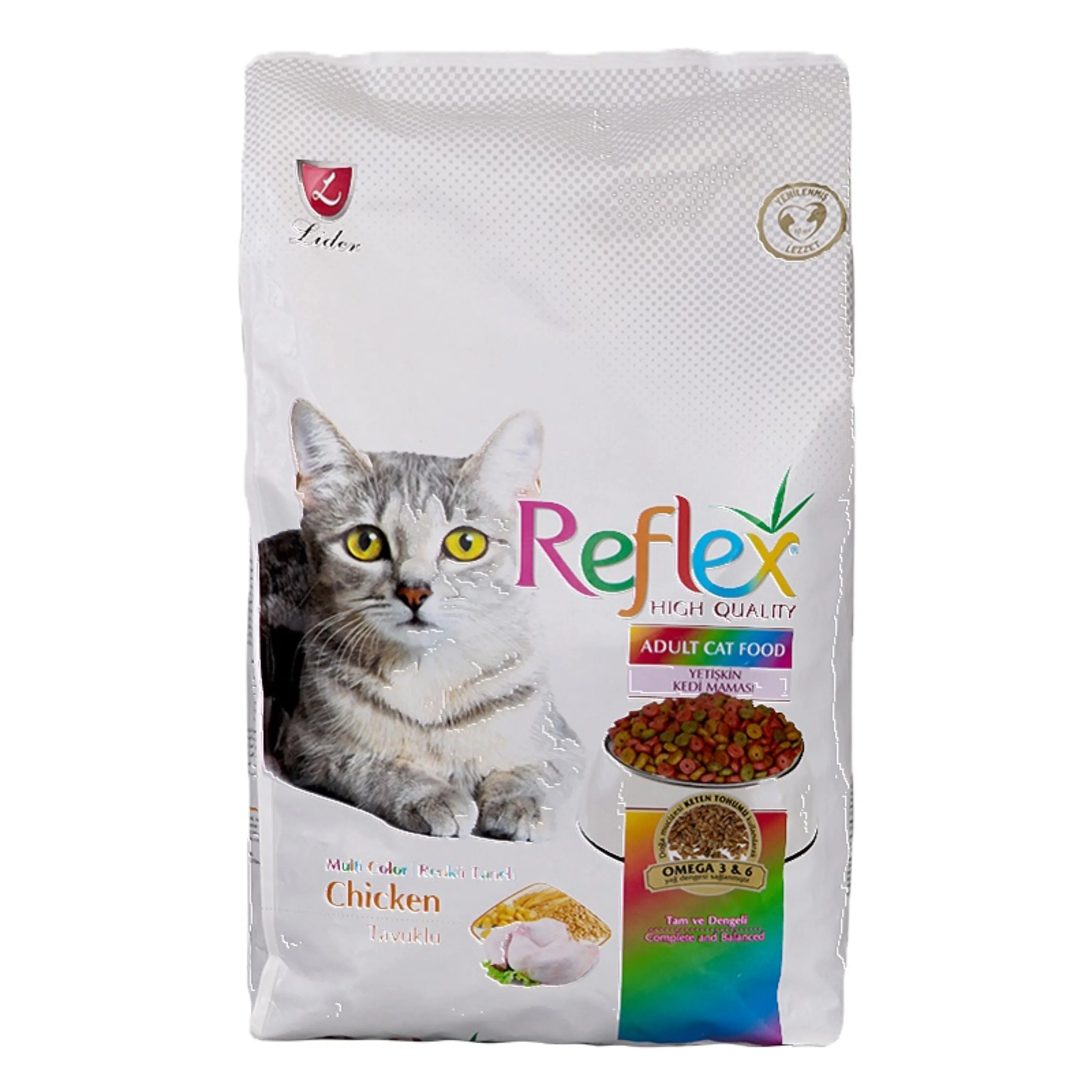 غذای خشک گربه مولتی کالر رفلکس غذای خشک گربه مولتی کالر رفلکس